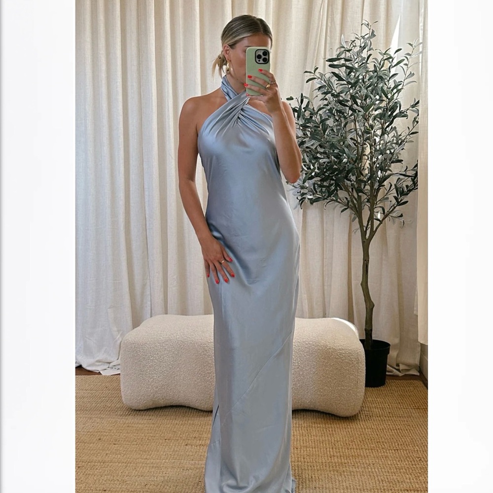 Show Me Your Mumu Jasmine Halter Maxi Dress